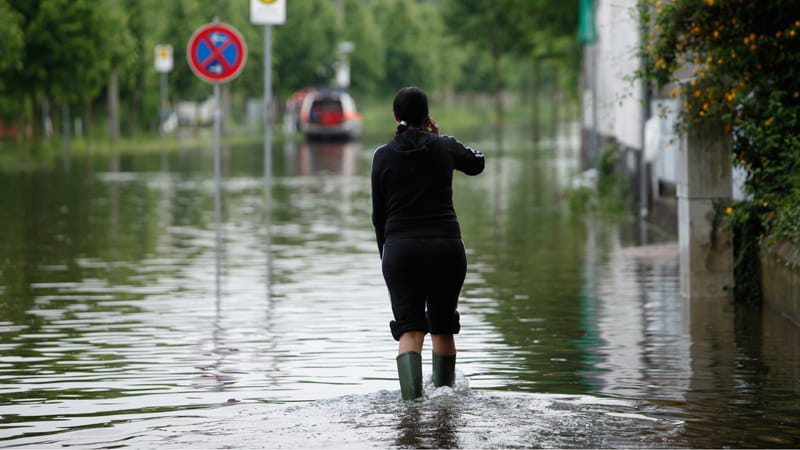 ERGO Hochwasser Engagement